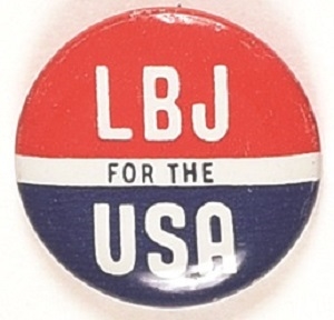 LBJ for the USA Litho