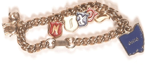 Nixon Ohio Charm Bracelet