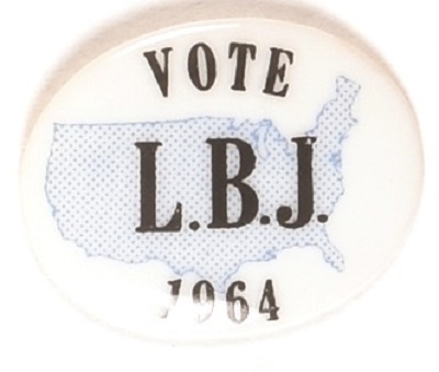 Vote LBJ in 1964 USA
