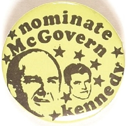 Nominate McGovern and Kennedy
