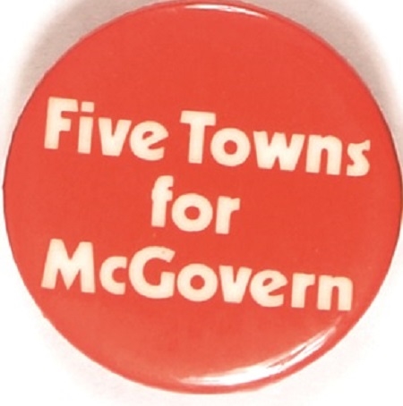 Five Towns, New York for McGovern