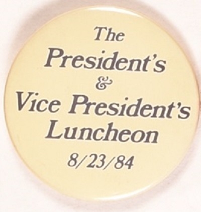 Reagan, Bush 1984 Luncheon Lighter Version