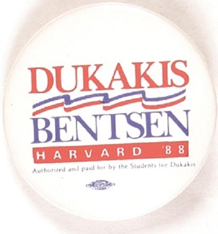Dukakis, Bentsen Harvard
