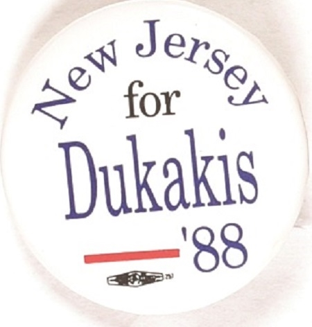 New Jersey for Dukakis 88