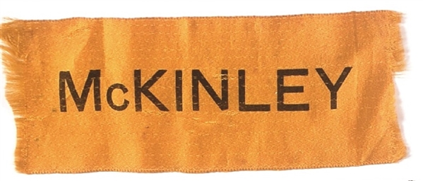 McKinley Campaign Ribbon