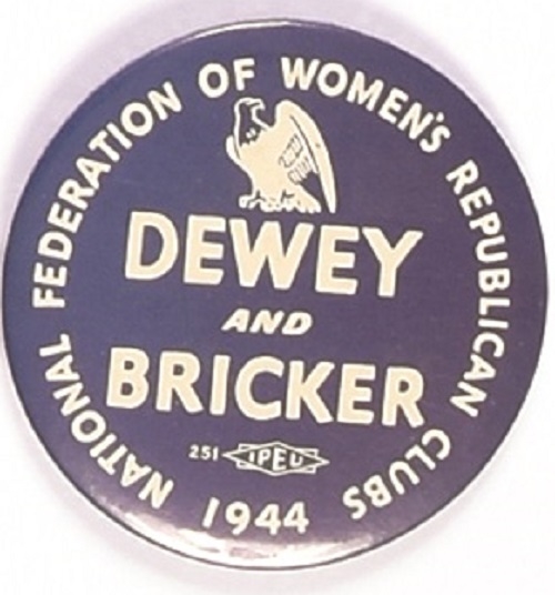 Dewey and Bricker Federation of Womens Clubs
