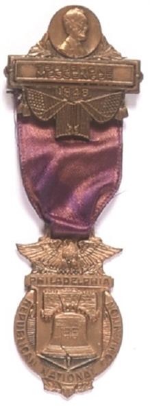 Dewey 1948 Telephone Badge