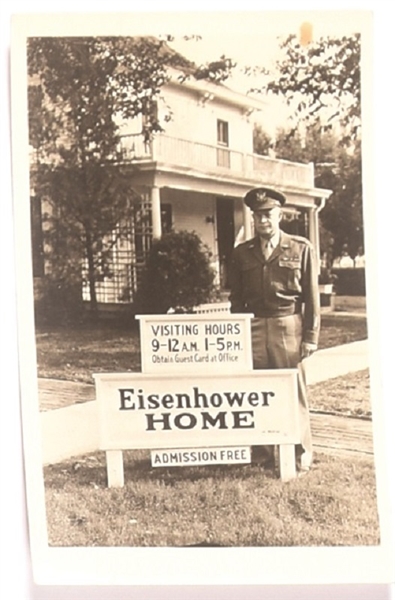 Eisenhower Home Postcard