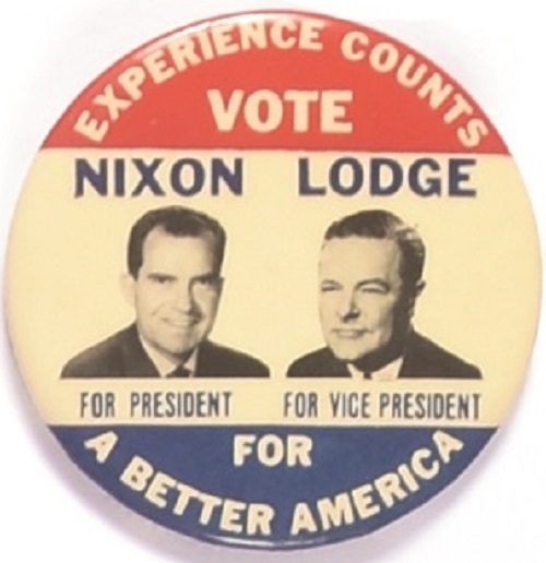 Nixon, Lodge for a Better America Jugate