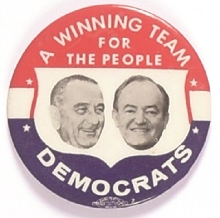 Johnson, Humphrey Winning Team for the People