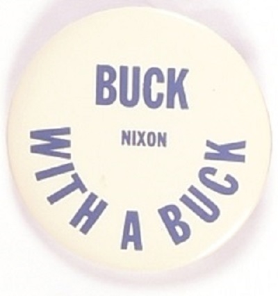 McGovern Buck Nixon with a Buck