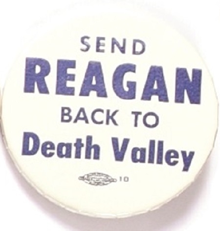 Send Reagan Back to Death Valley