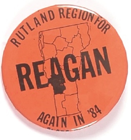 Rutland, Vermont for Reagan