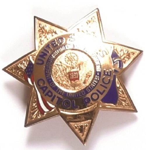 Clinton Capitol Police Badge