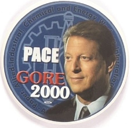 PACE Labor Union for Al Gore