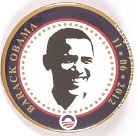 Obama 2012 Inaugural Pin