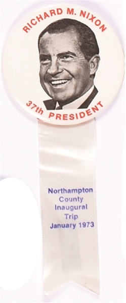 Nixon Northampton County. Pennsylvania Pin, Ribbon