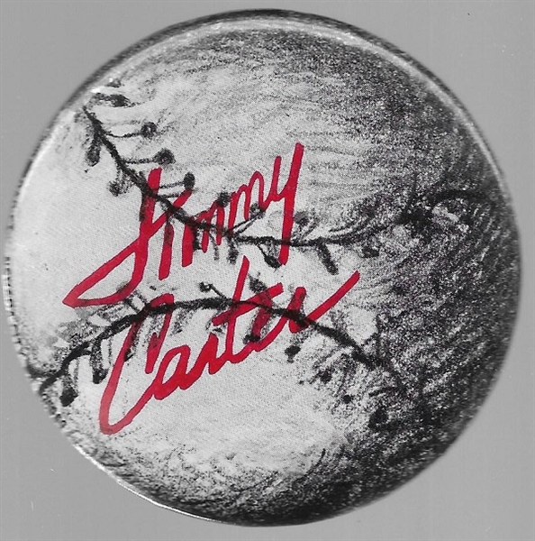 Jimmy Carter Softball Celluloid