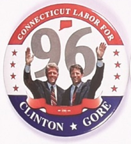 Clinton, Gore Connecticut Labor