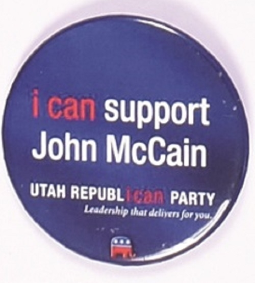 Utah I Can Support John McCain