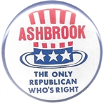 Ashbrook the Only Republican Whos Right 