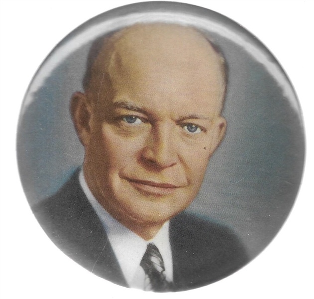 Eisenhower Full Color Celluloid 