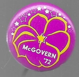McGovern Colorful Flower Pin 