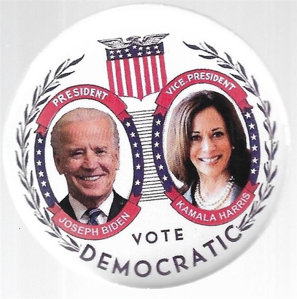 Biden, Harris Vote Democratic 