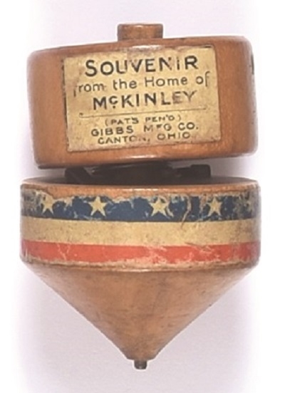 William McKinley Toy Top