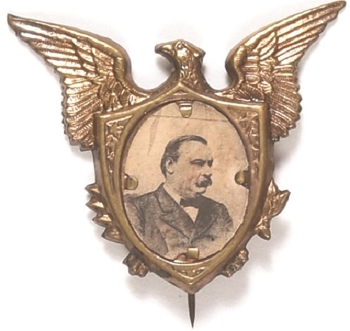 Grover Cleveland Eagle Brass Shell