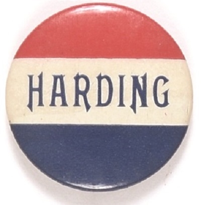 Harding Unusual Lettering Celluloid