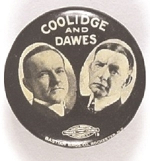 Coolidge and Dawes Scarce Stud Jugate