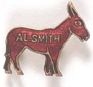 Smith Red Donkey Enamel Pin