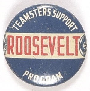 Teamsters Support Franklin Roosevelt