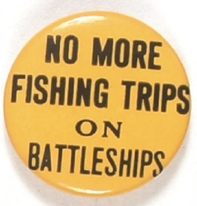 Willkie No More Fishing Trips on Battleships