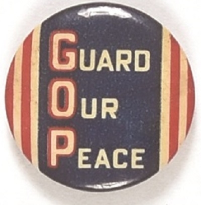 Willkie GOP Guard Our Peace