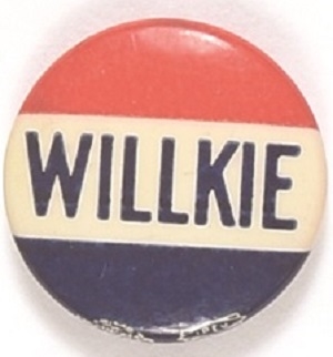 Willkie St. Louis Button RWB Thin Letters
