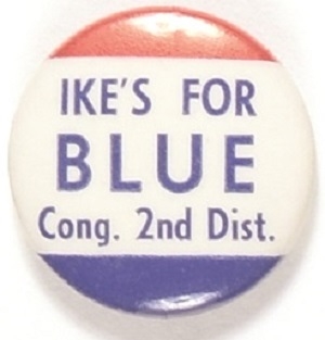 Ikes For Blue Louisiana Coattail