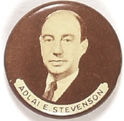 Stevenson Brown and White Litho
