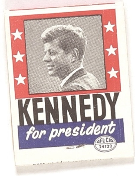 Kennedy for President Matchbook