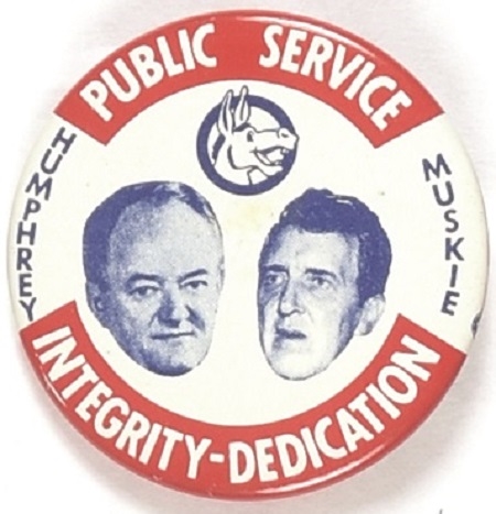 Humphrey, Muskie Public Service