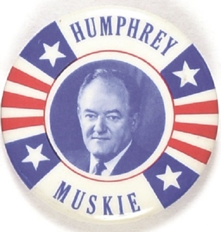 Humphrey, Muskie Stars and Stripes