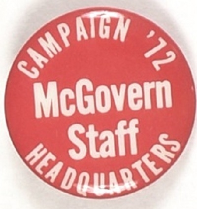 McGovern Staff Headquarters Red Pin
