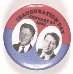 Clinton, Gore Inaugural Jugate