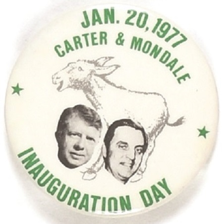 Carter, Mondale Inauguration Day Jugate