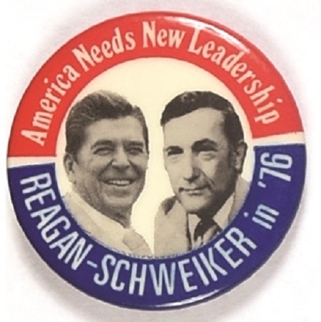 Reagan, Schweiker New Leadership
