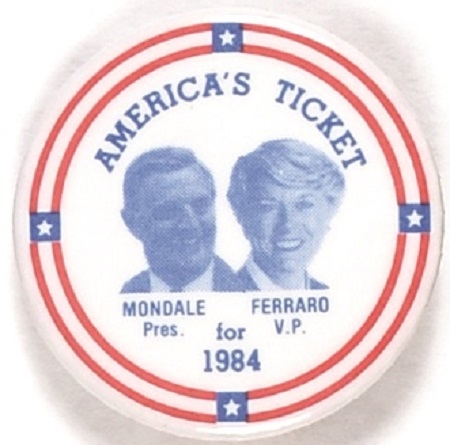 Mondale, Ferraro Americas Ticket