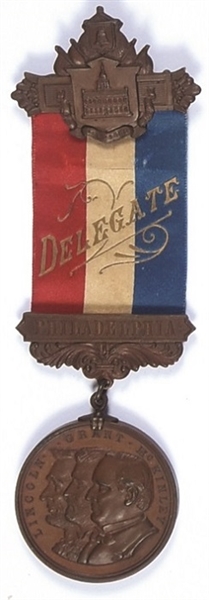 McKinley 1900 Convention Badge