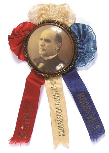 McKinley Continued Prosperity Badge