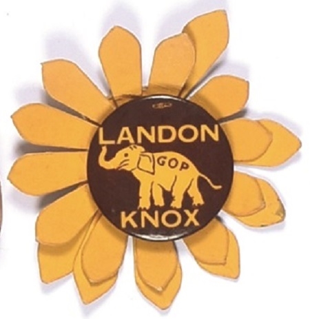 Landon Pin With Cardboard Sunflower